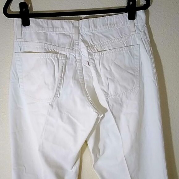 Rare Vintage White Tag 80s Levi’s 550 RELAXED Women BOOT CUT JEANS 8 - Picture 12 of 16